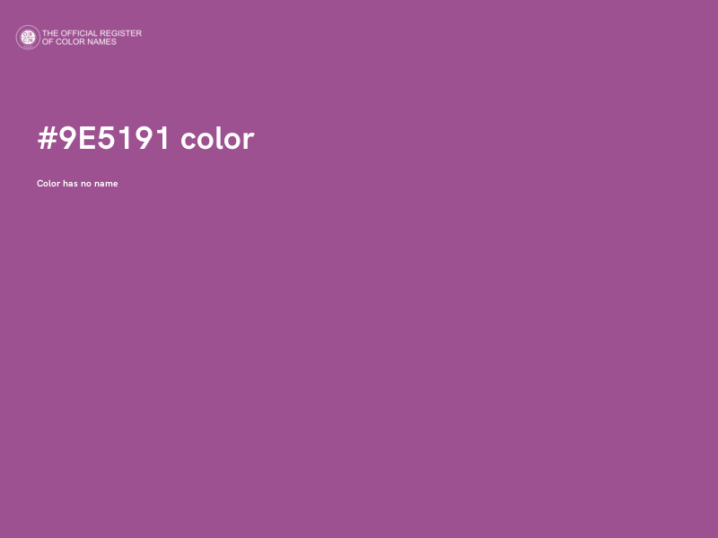 #9E5191 color image