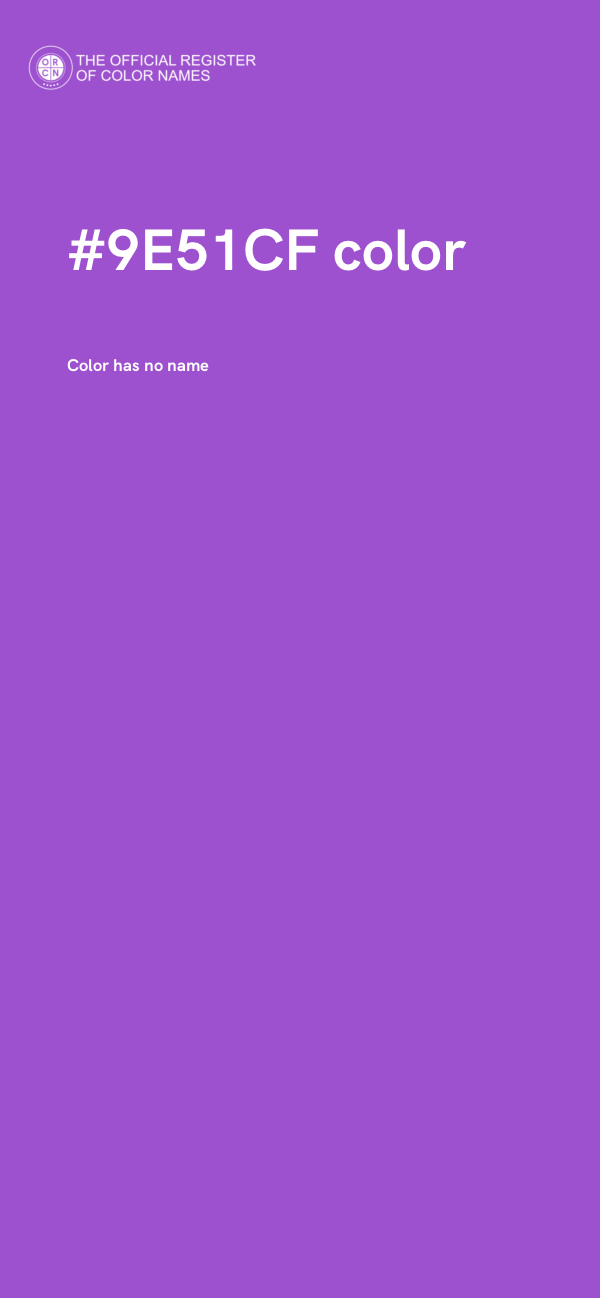 #9E51CF color image