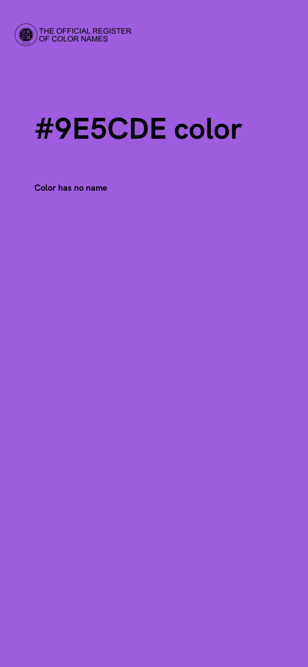 #9E5CDE color image