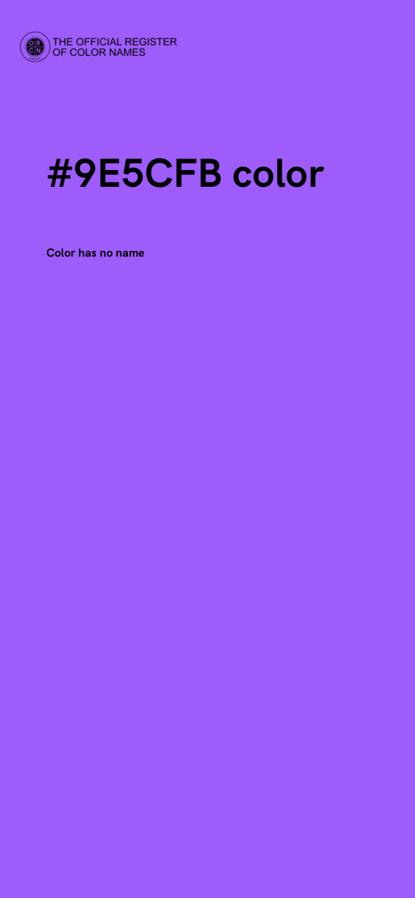 #9E5CFB color image
