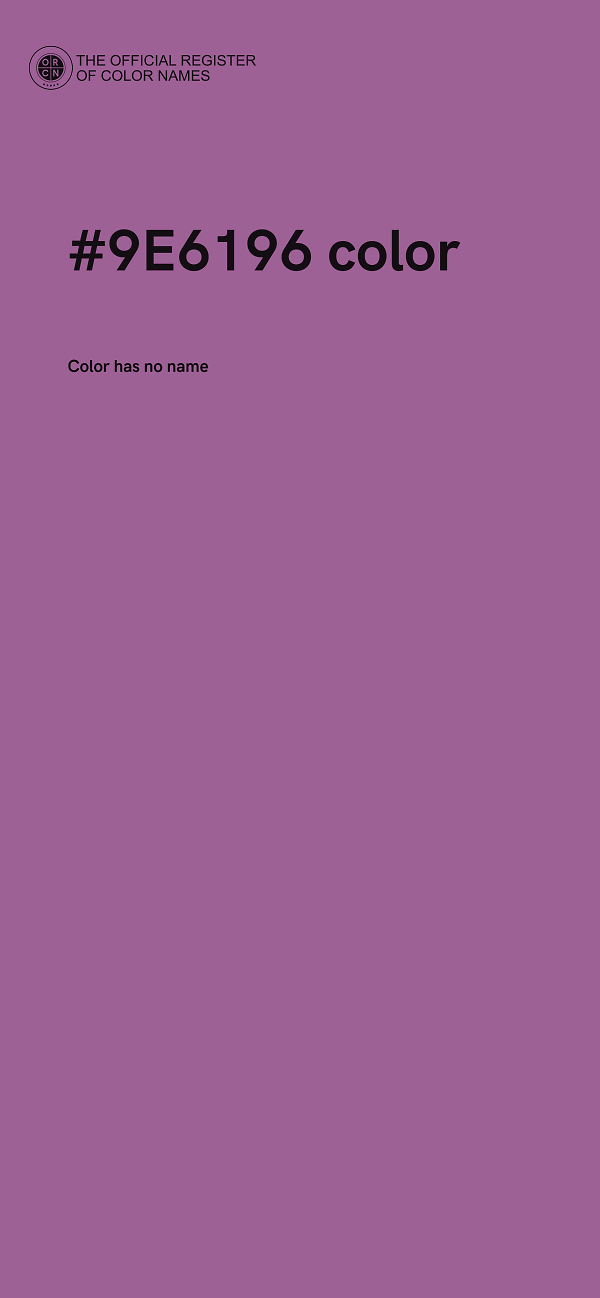 #9E6196 color image