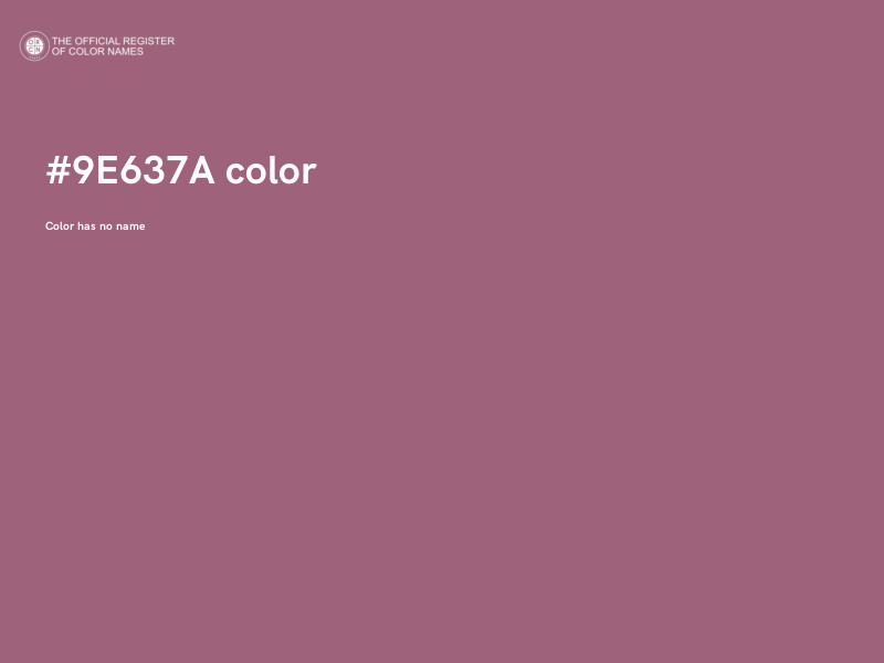 #9E637A color image