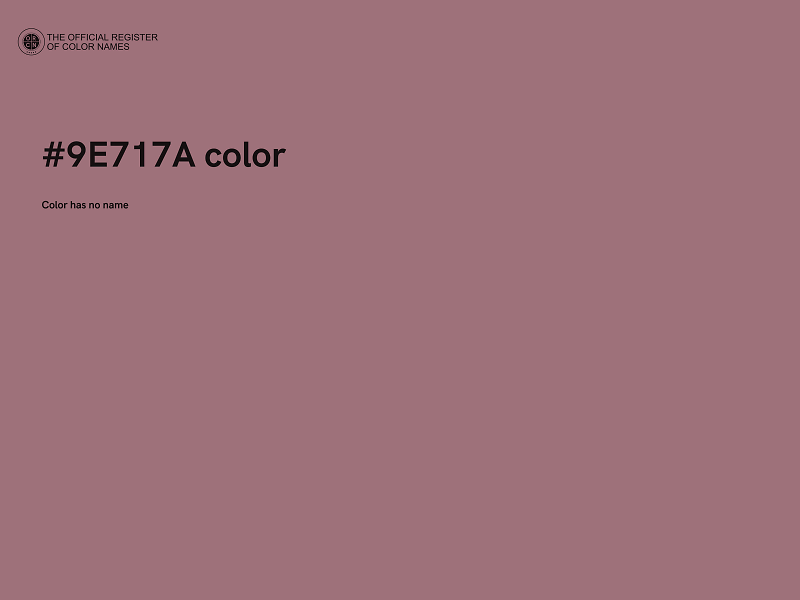 #9E717A color image