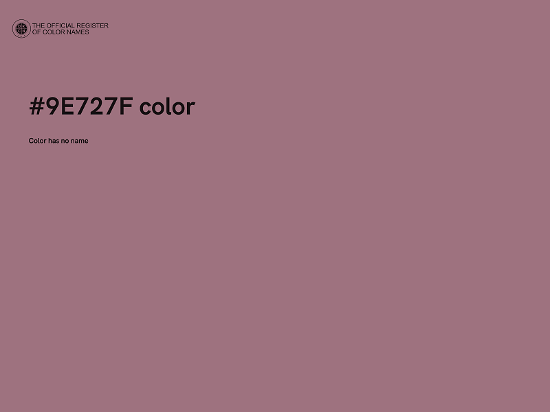 #9E727F color image