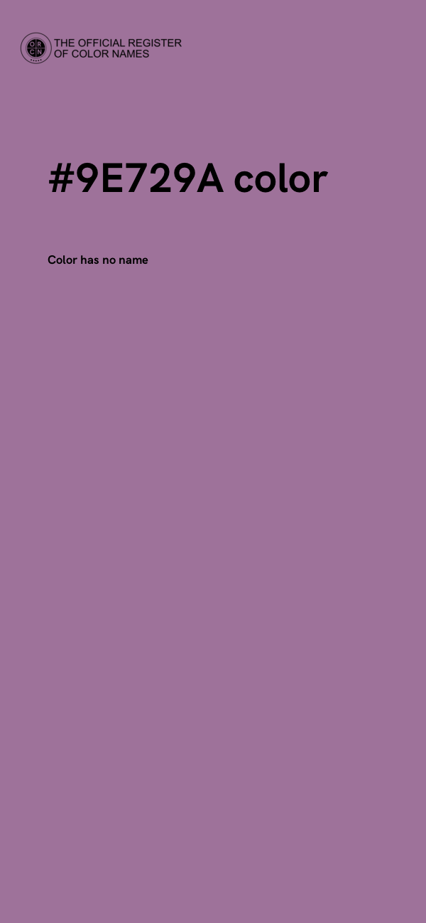 #9E729A color image