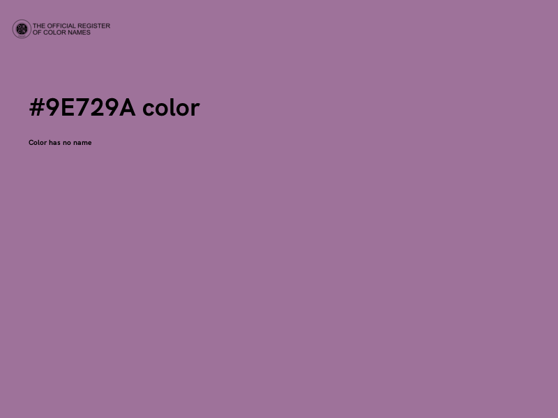 #9E729A color image