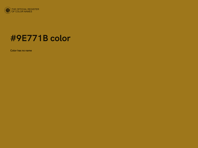 #9E771B color image