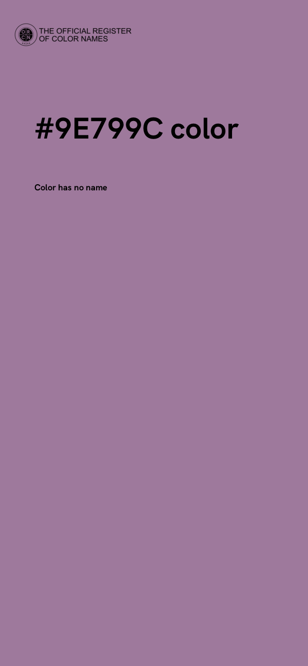 #9E799C color image