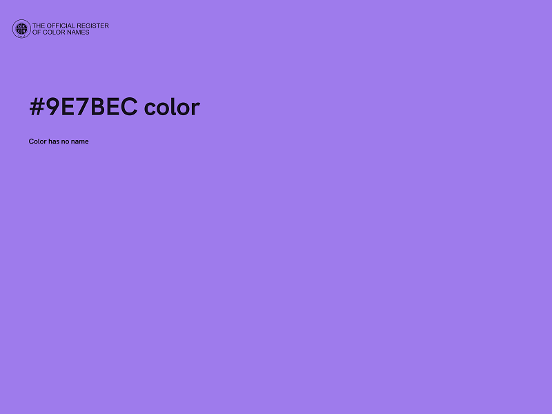 #9E7BEC color image