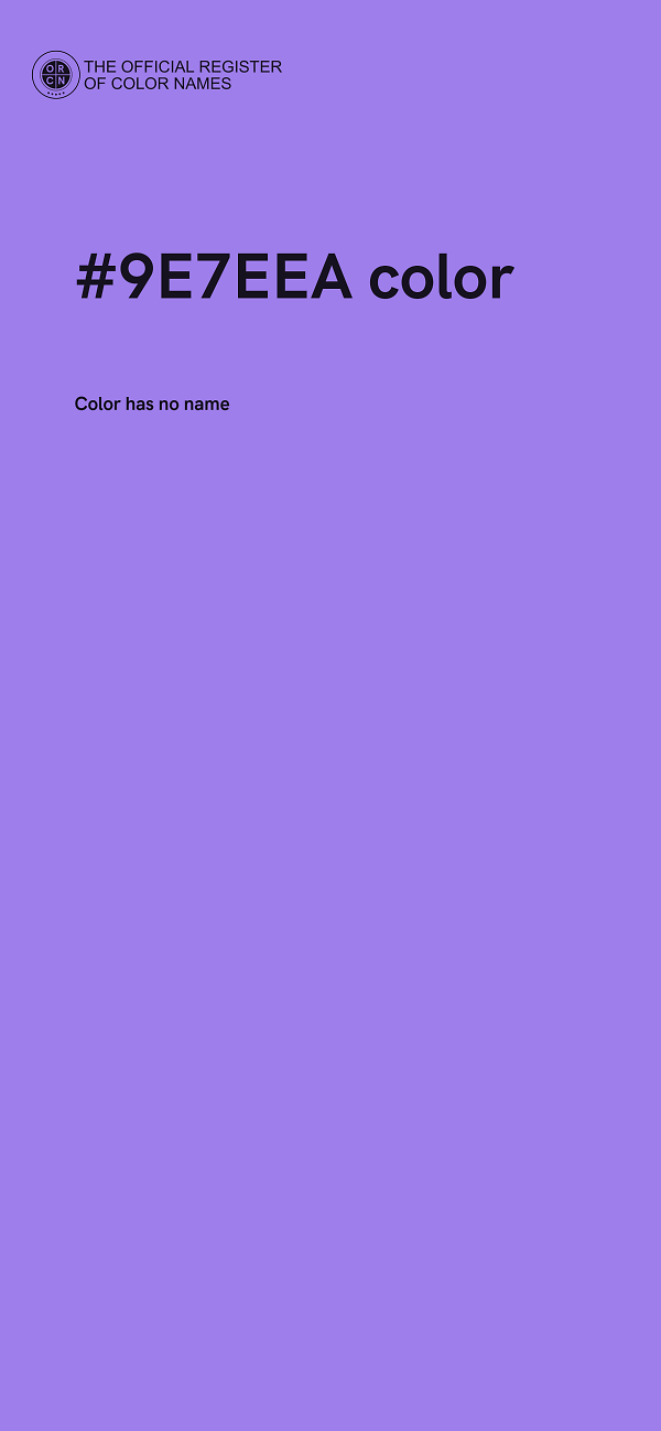 #9E7EEA color image
