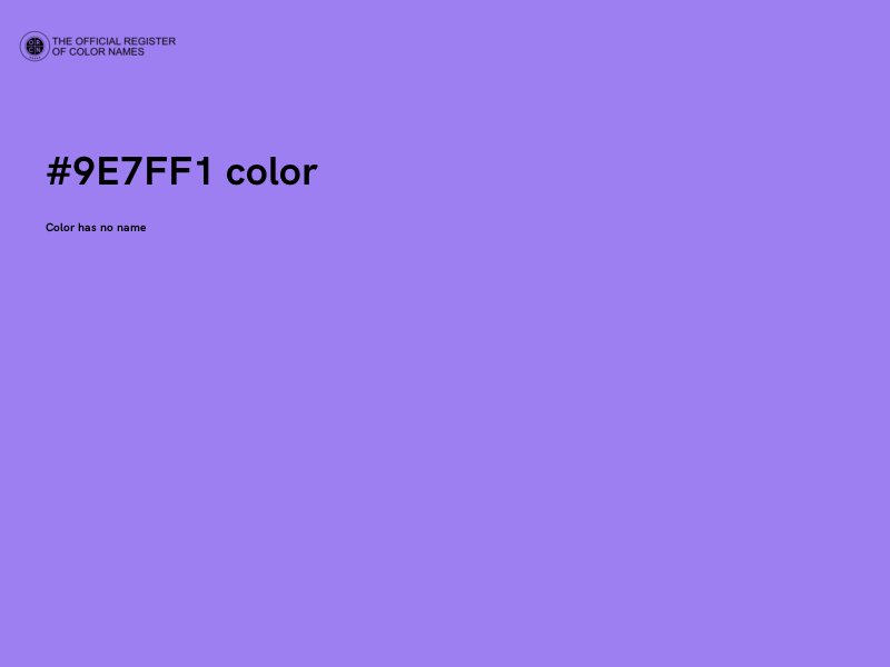 #9E7FF1 color image