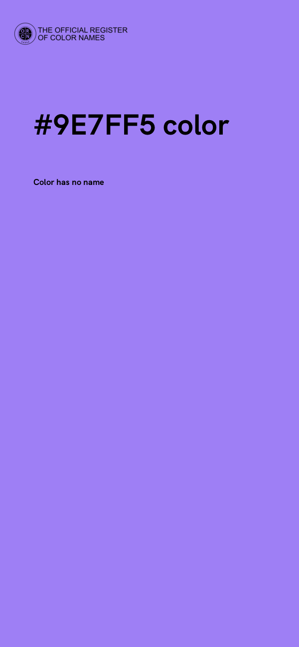#9E7FF5 color image