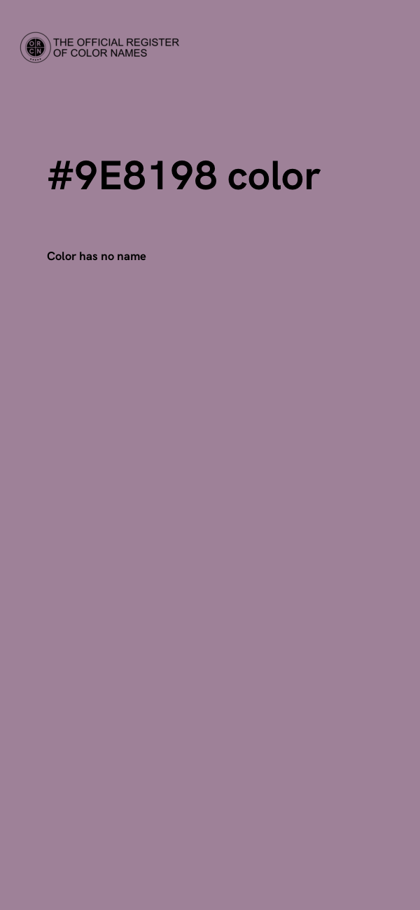 #9E8198 color image