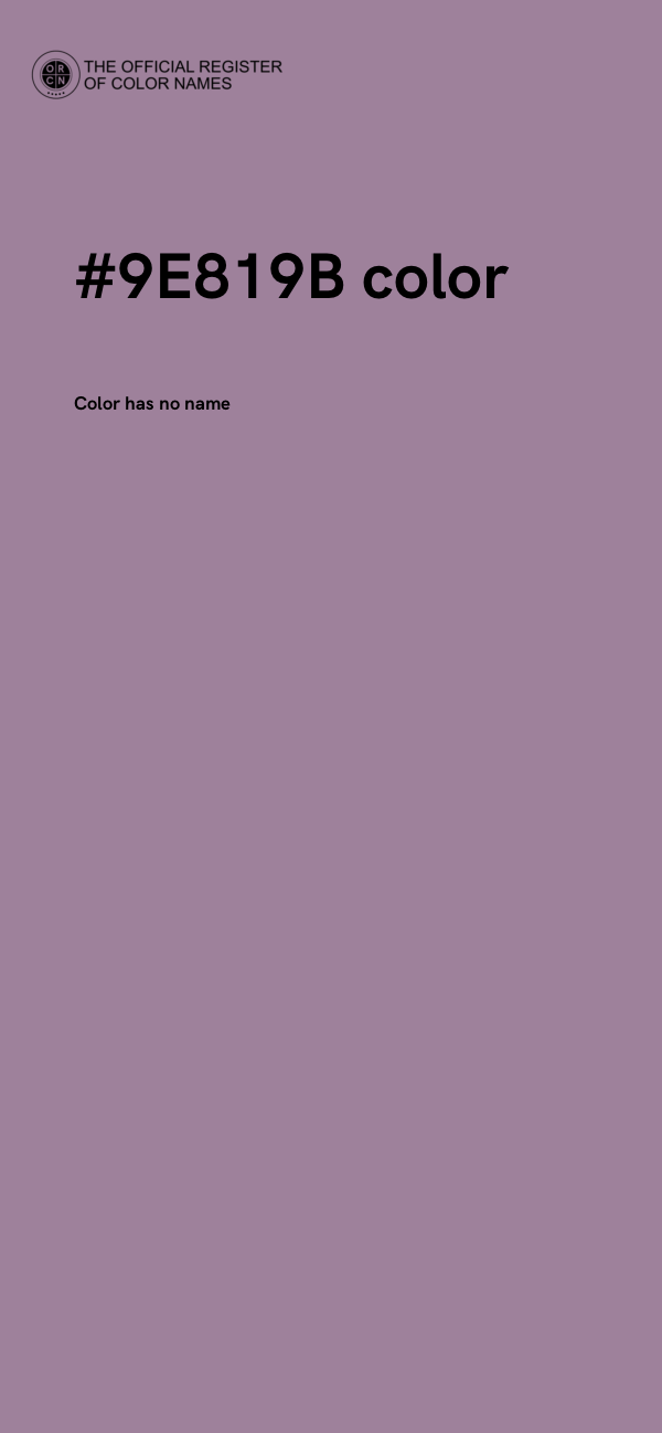 #9E819B color image