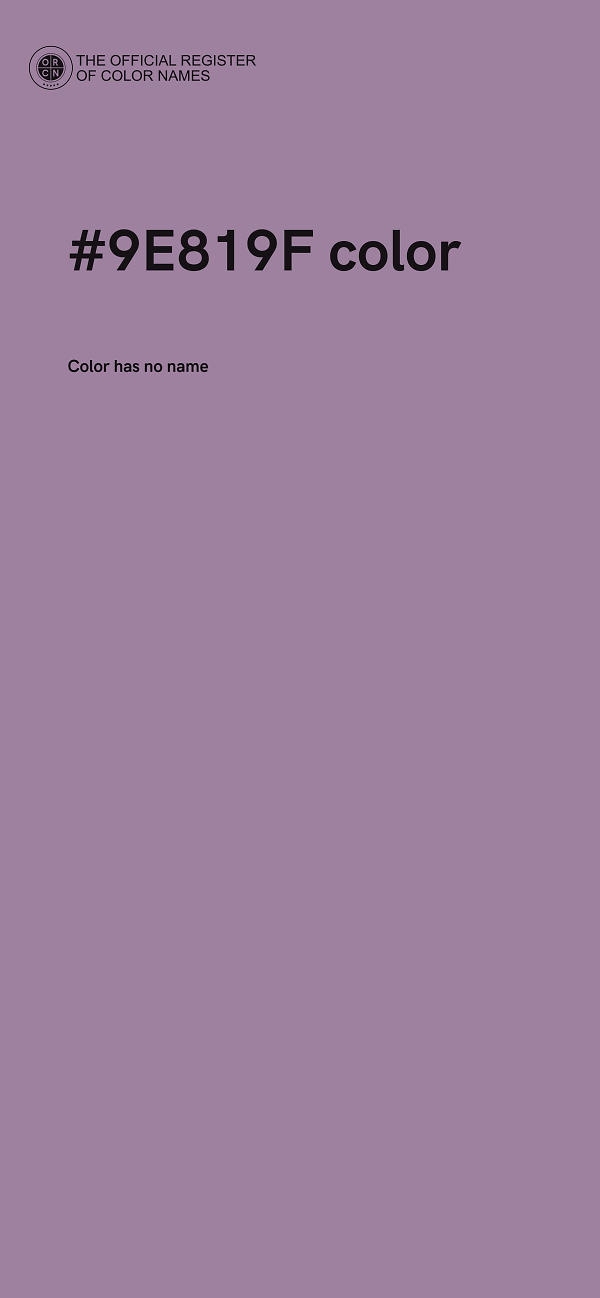 #9E819F color image