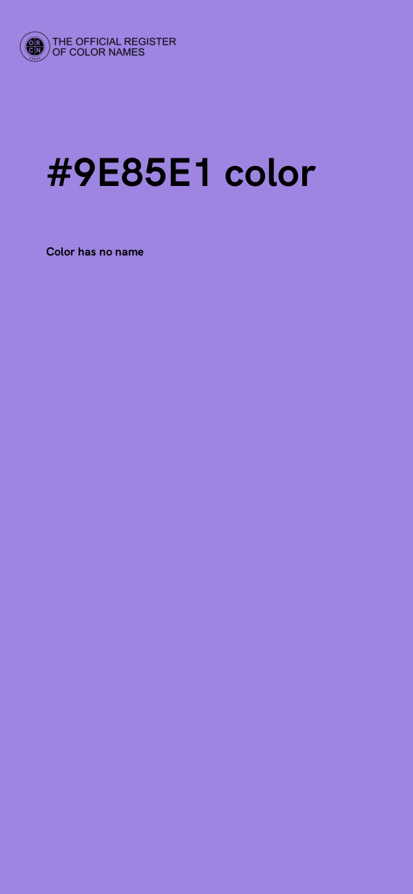 #9E85E1 color image