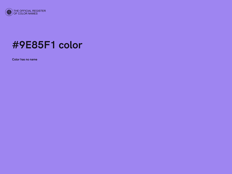 #9E85F1 color image