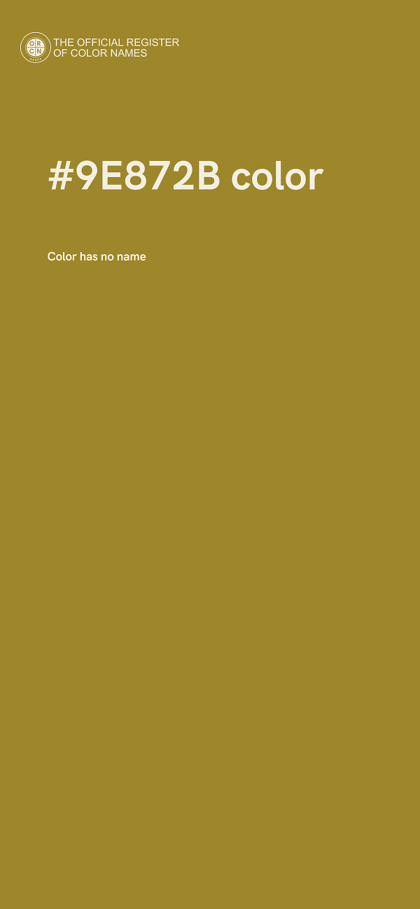 #9E872B color image