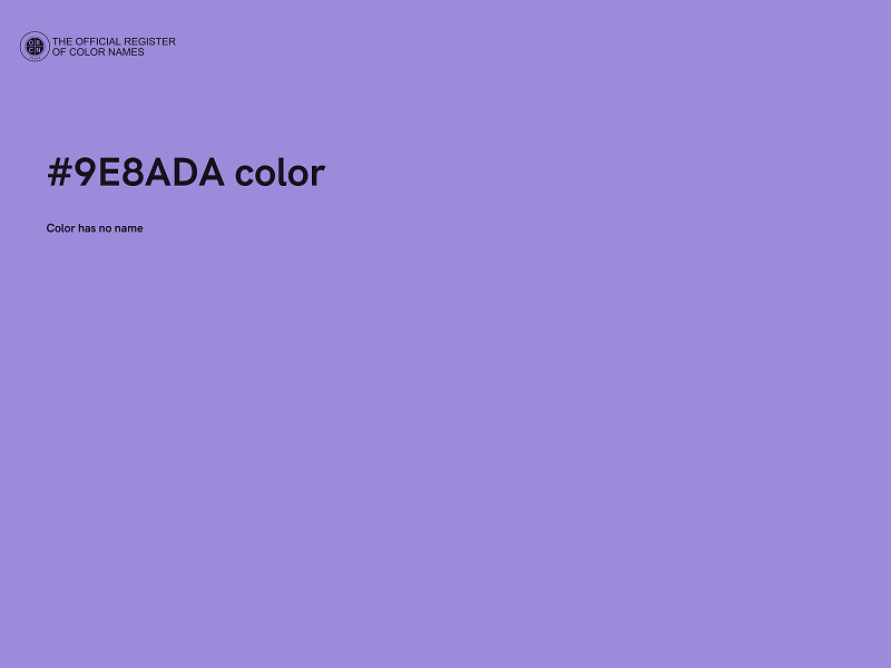 #9E8ADA color image