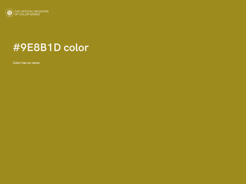 #9E8B1D color image