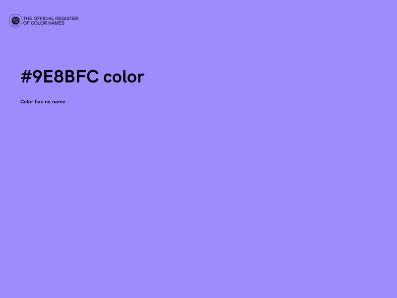 #9E8BFC color image