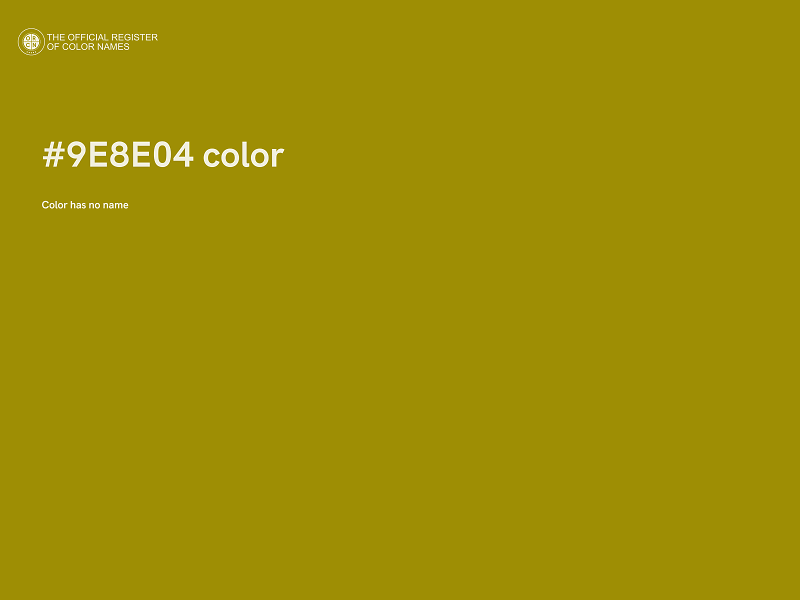 #9E8E04 color image