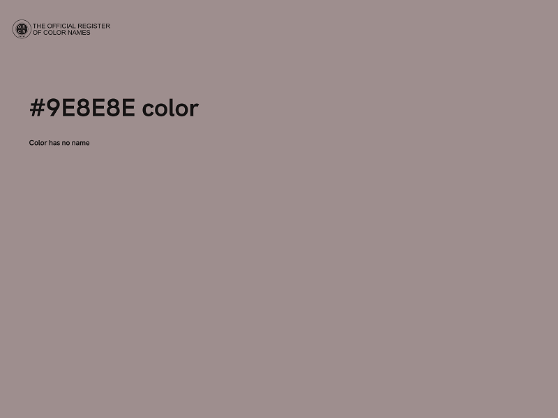 #9E8E8E color image