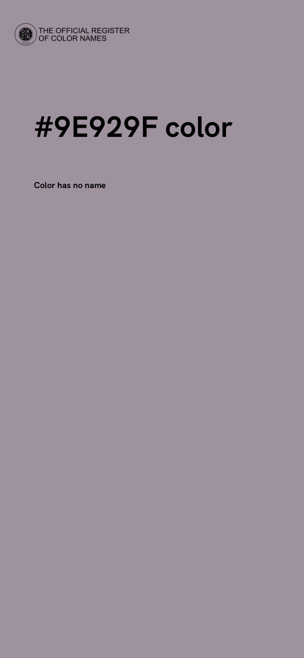 #9E929F color image