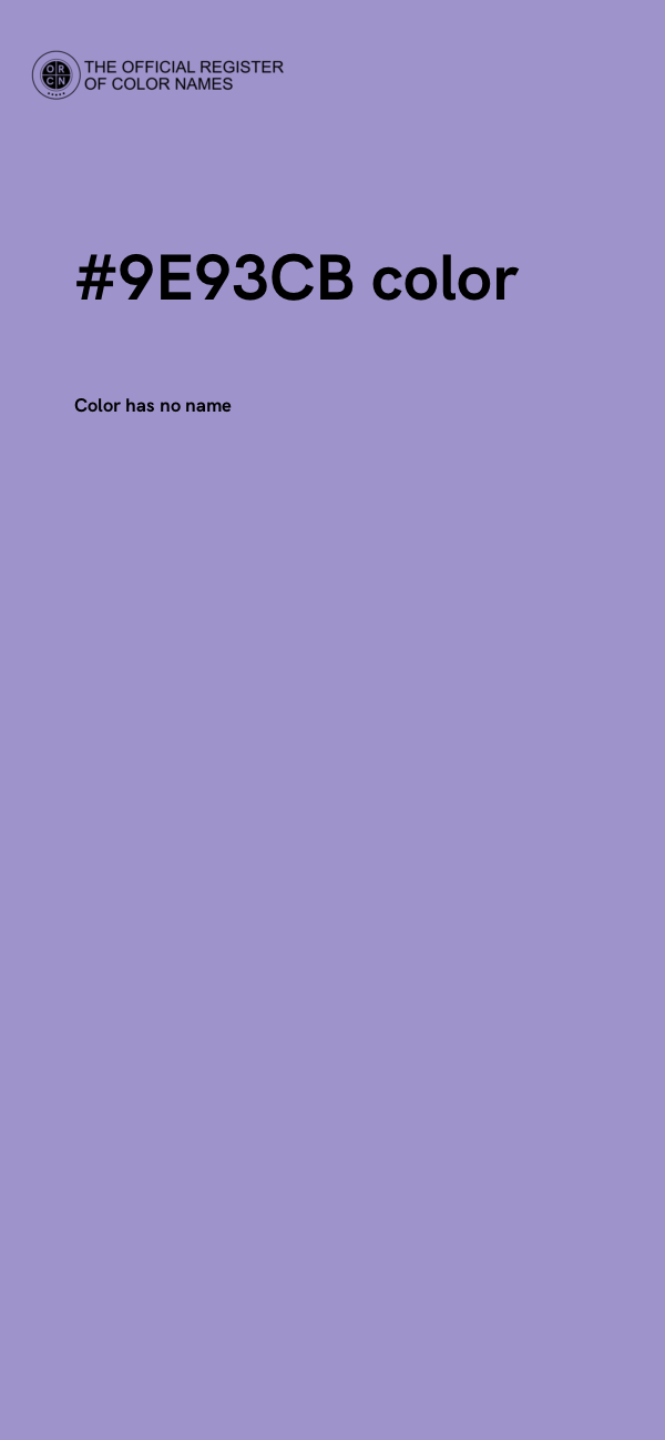 #9E93CB color image