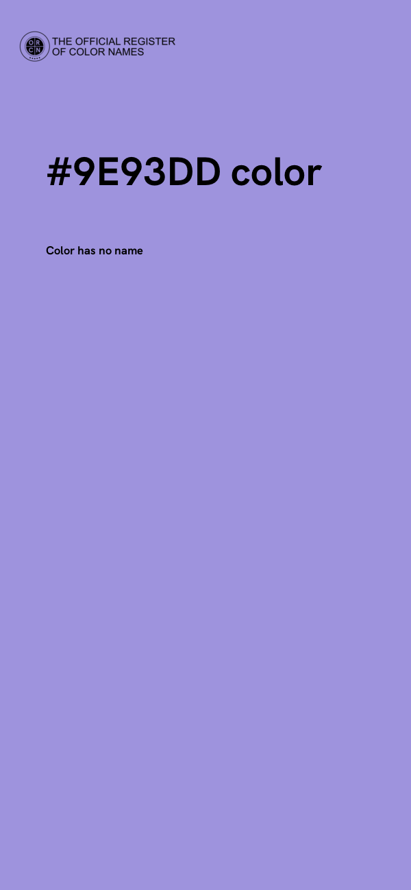 #9E93DD color image