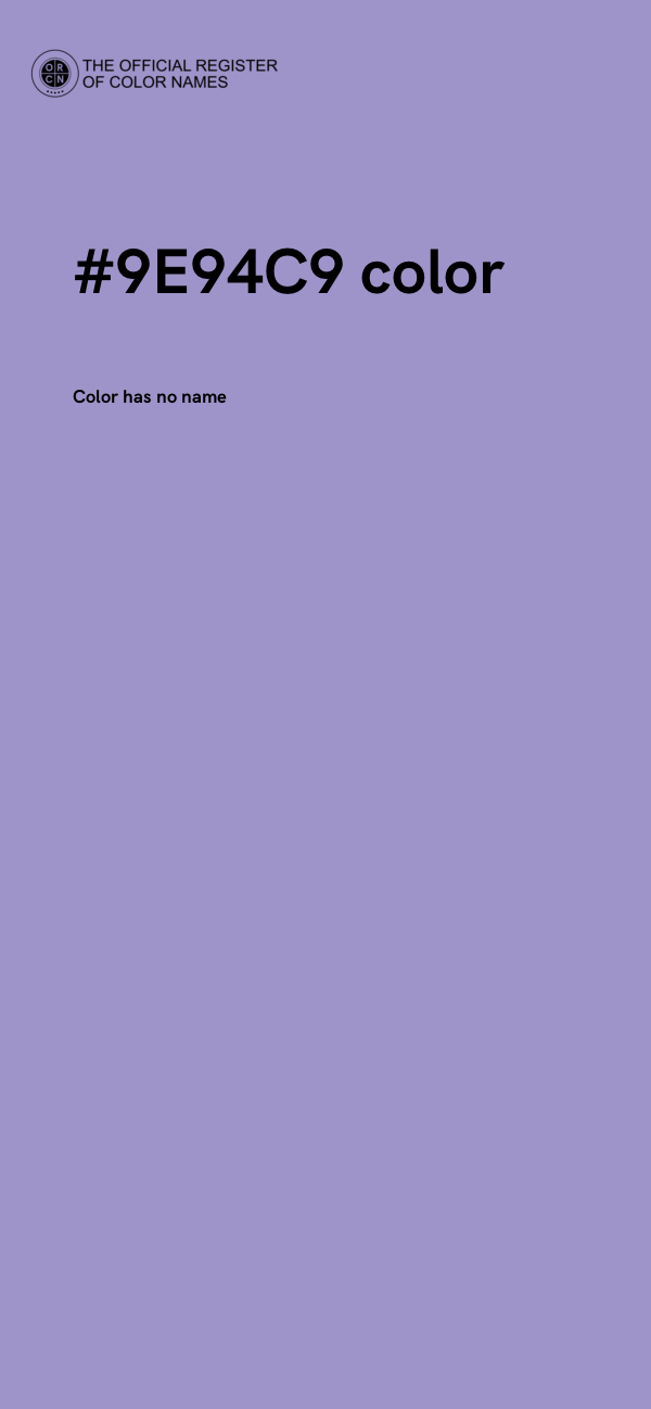 #9E94C9 color image