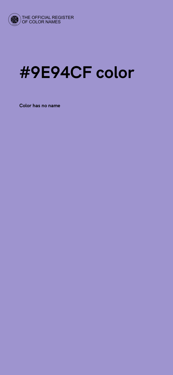 #9E94CF color image