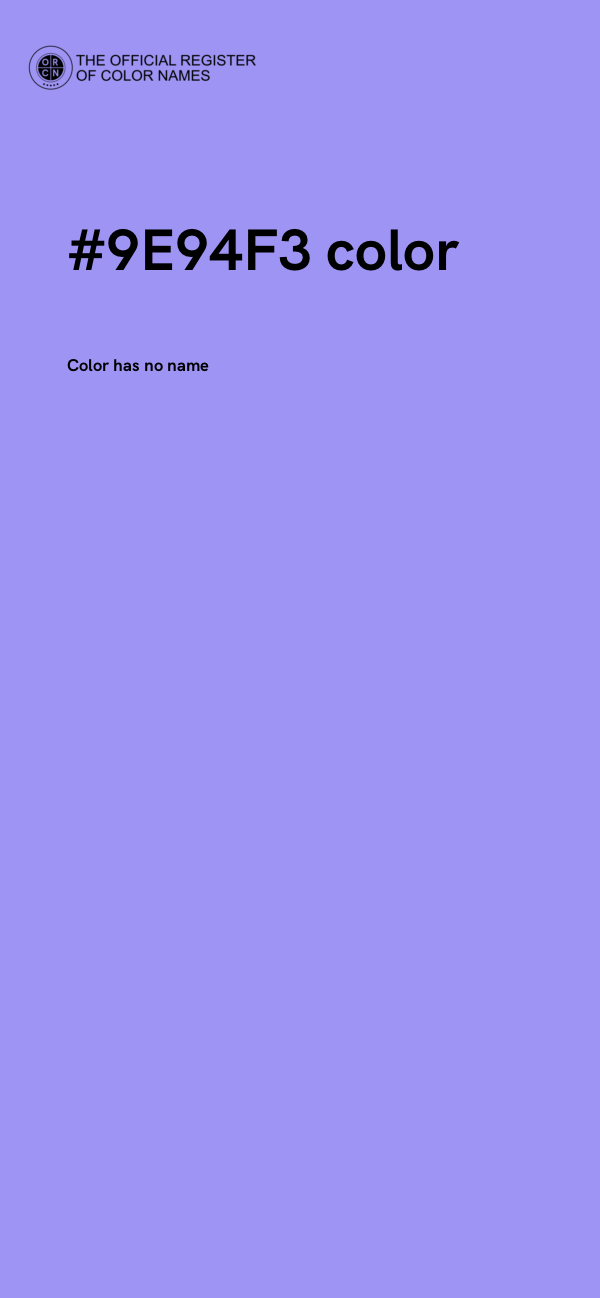 #9E94F3 color image