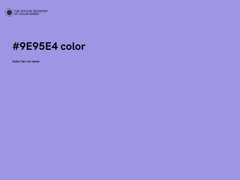 #9E95E4 color image