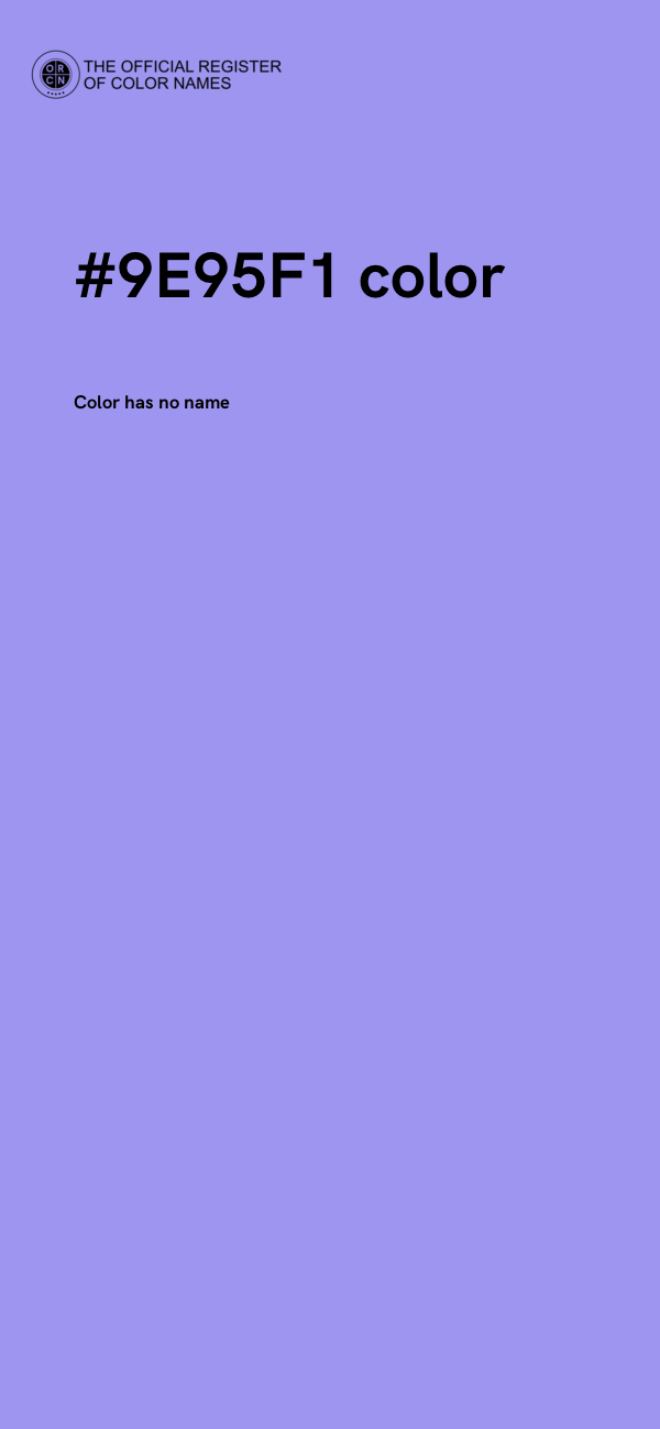 #9E95F1 color image
