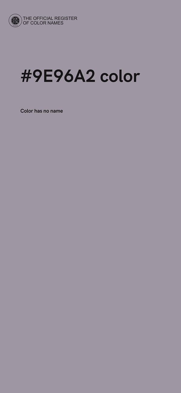 #9E96A2 color image