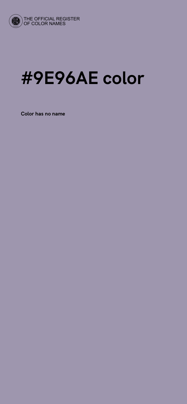 #9E96AE color image