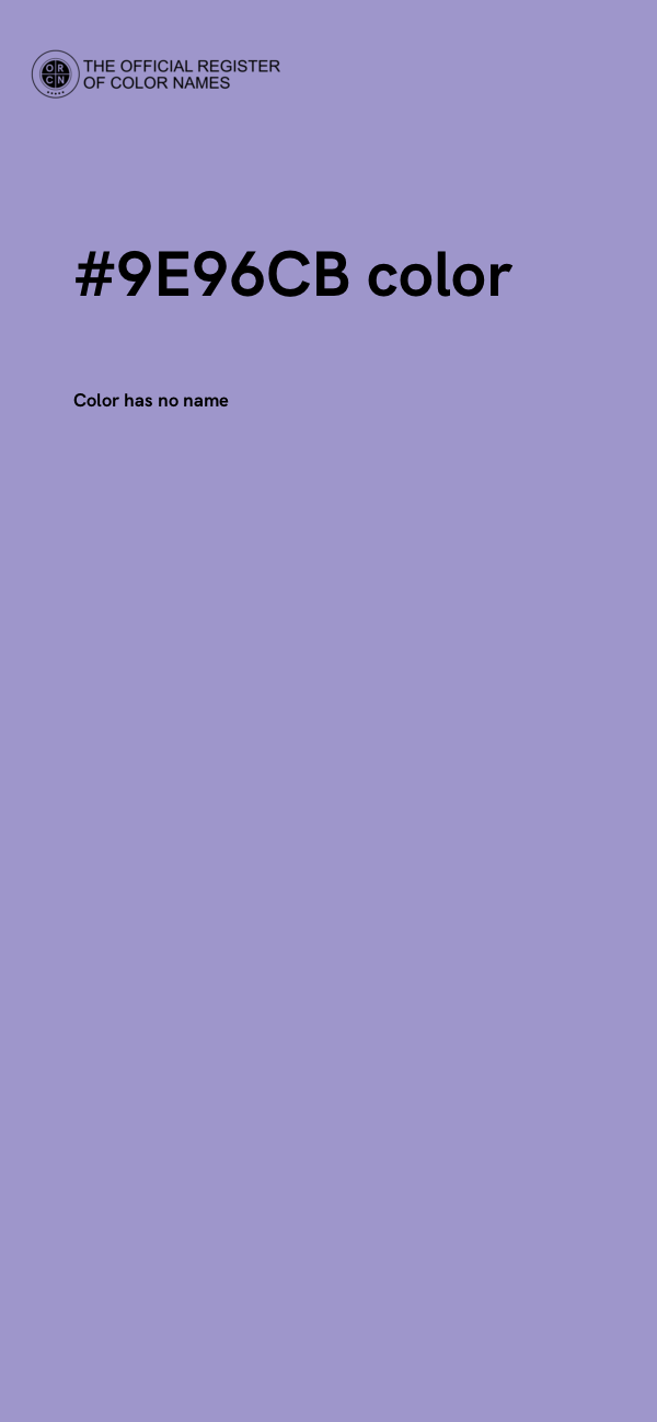 #9E96CB color image