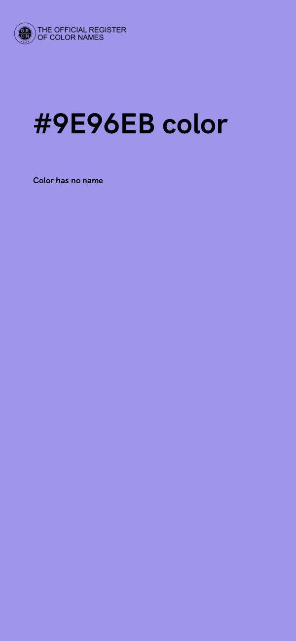 #9E96EB color image