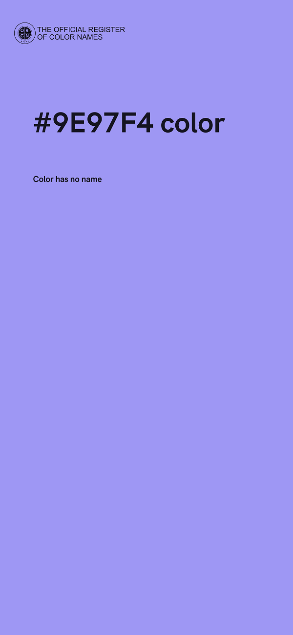 #9E97F4 color image