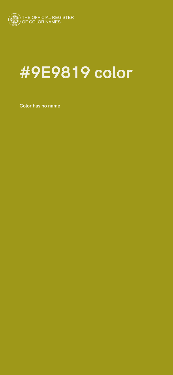 #9E9819 color image