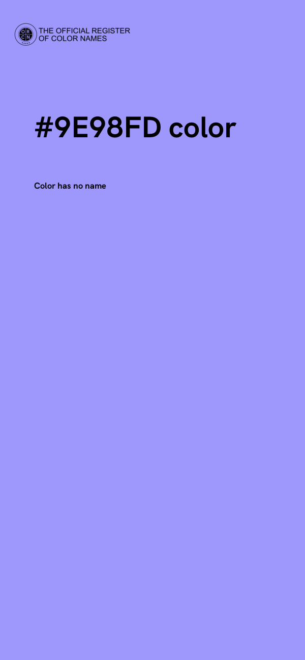 #9E98FD color image