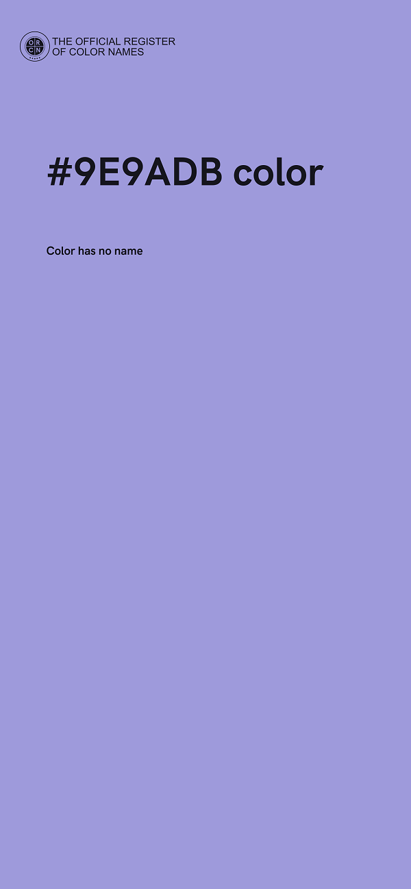 #9E9ADB color image