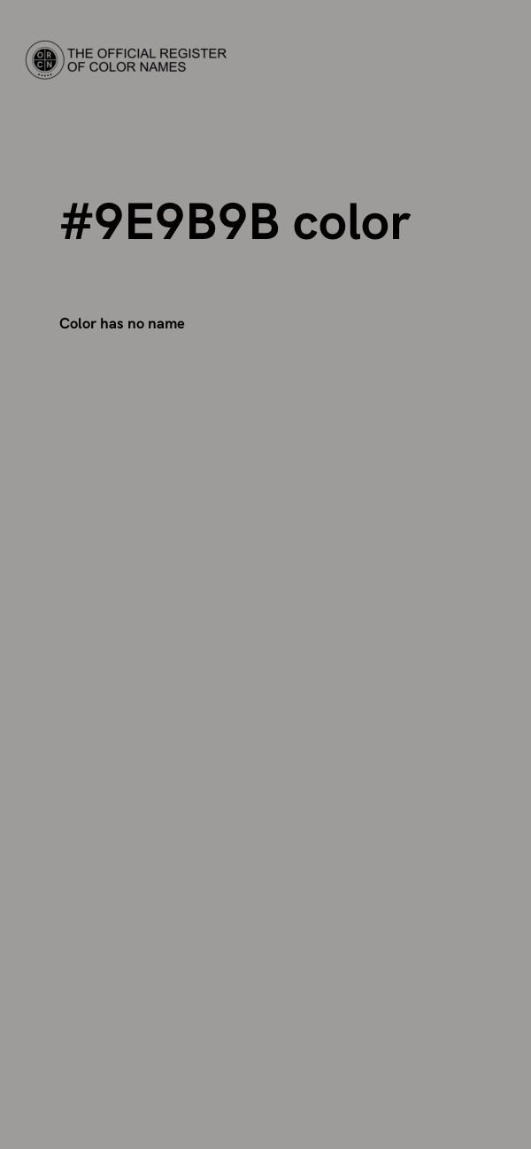 #9E9B9B color image