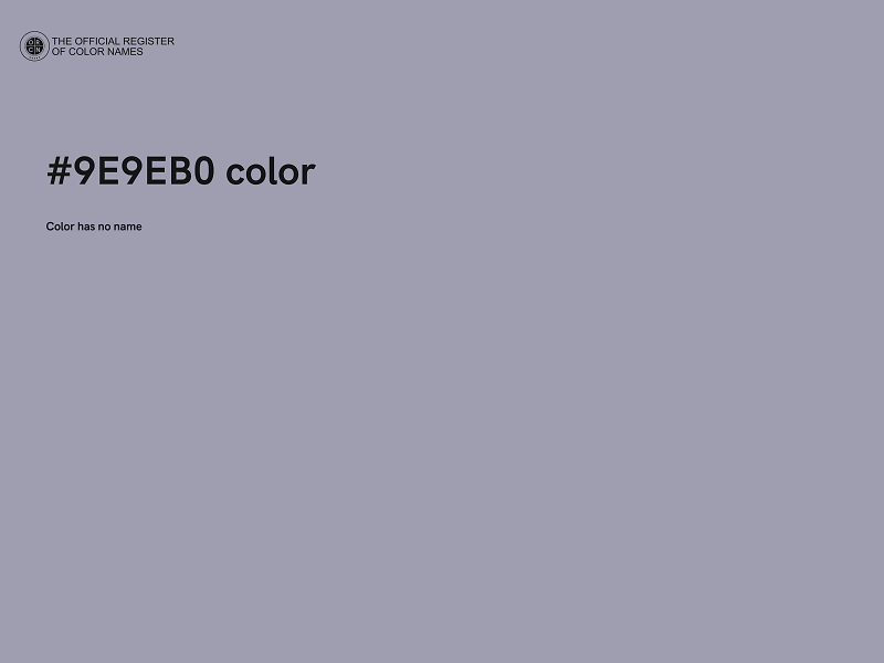 #9E9EB0 color image