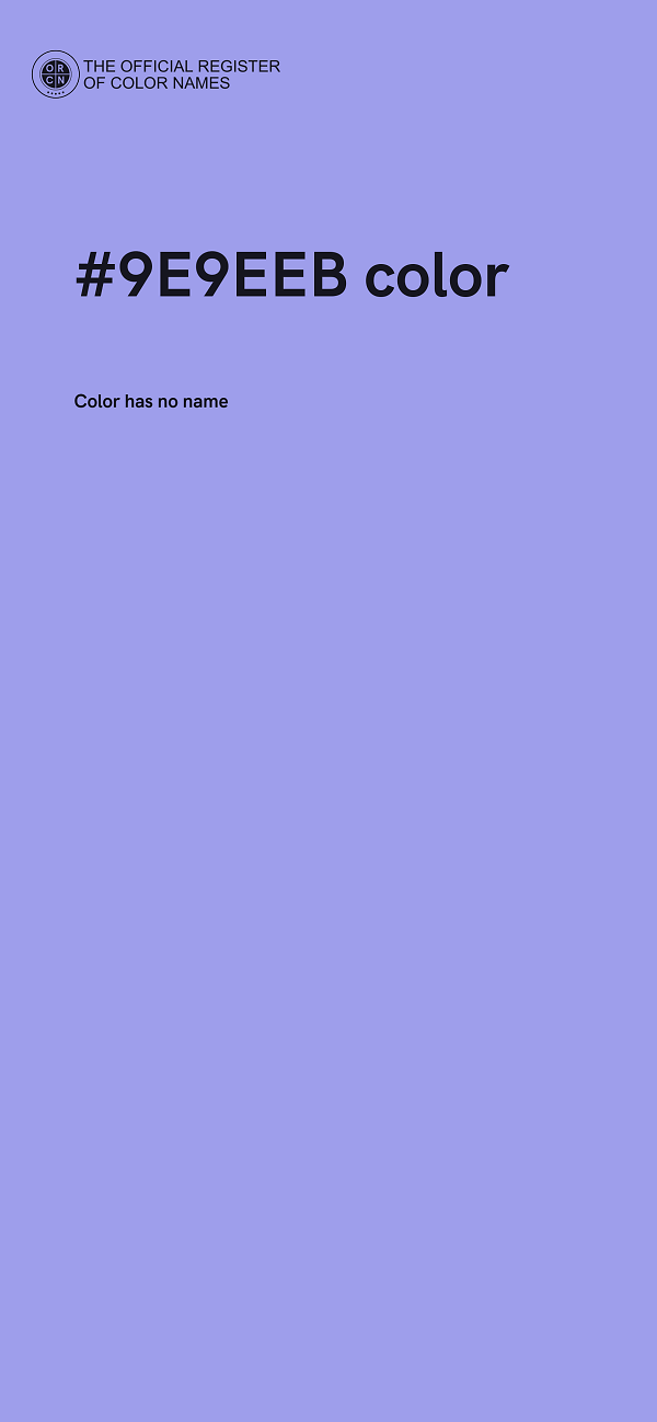 #9E9EEB color image