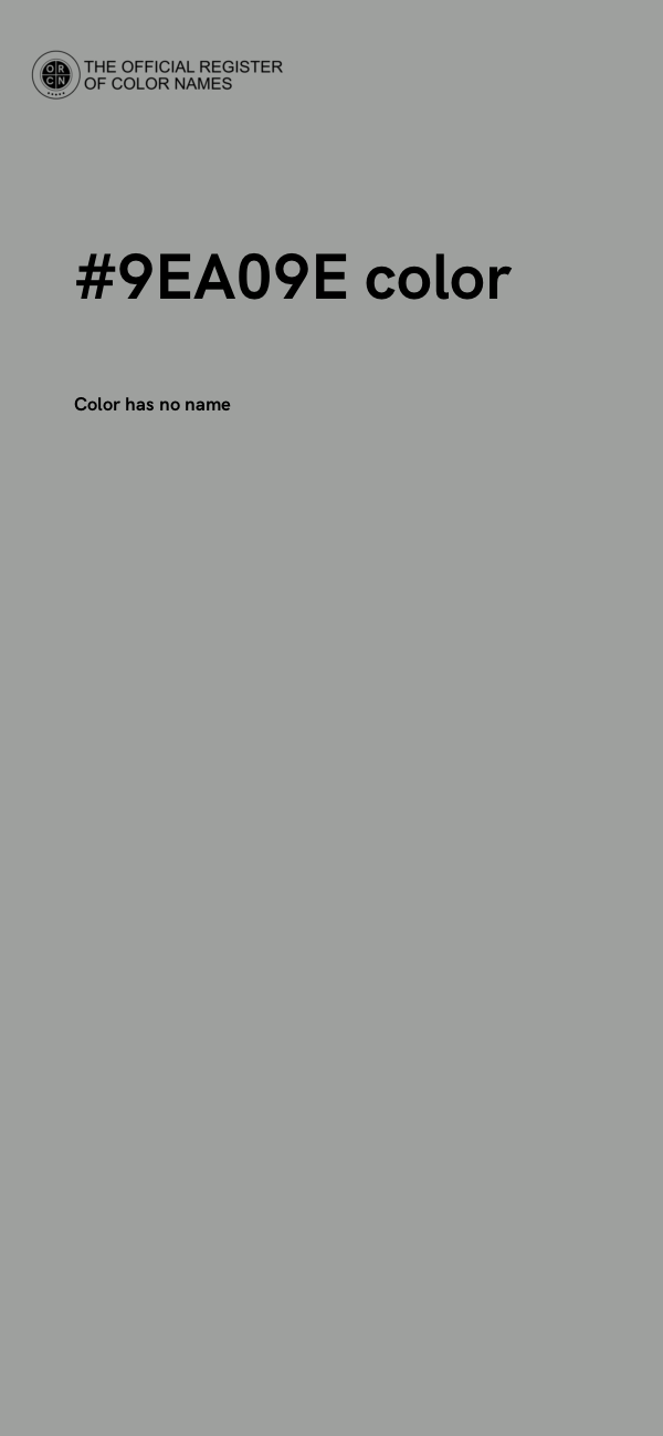 #9EA09E color image