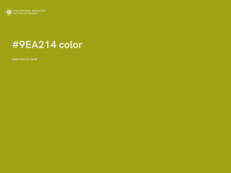 #9EA214 color image
