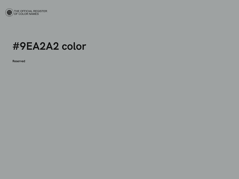 #9EA2A2 color image