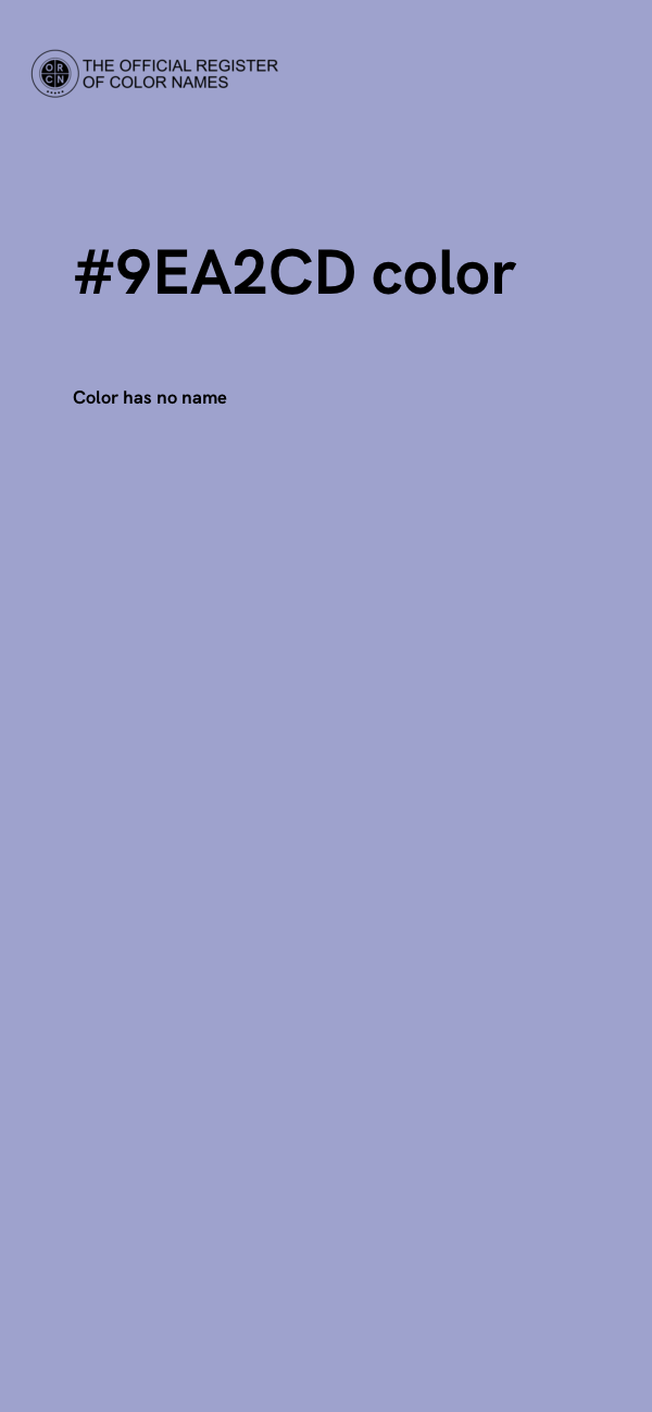 #9EA2CD color image